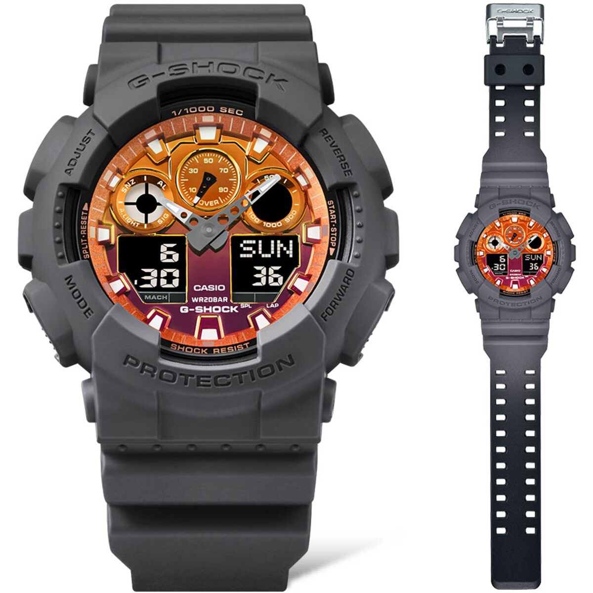 THE FLAME INSIDE【国内正規品】GA-100FL-8AJF／ジーショック（G-SHOCK）｜丸井（マルイ）店