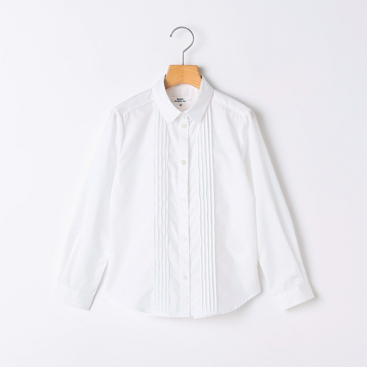 SHIPS KIDS:110～130cm / ピンタック ブラウス／シップス（SHIPS）