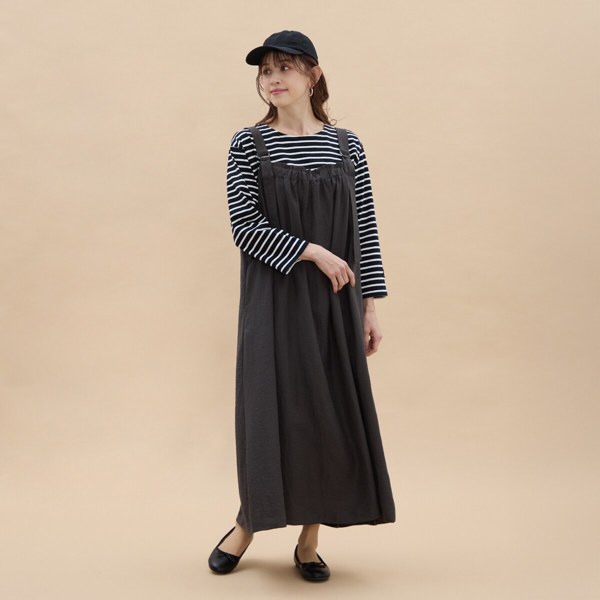 【洗える】バックル付き2Wayジャンスカ【追加生産】／アル・ディ・ラ（AL DI LA） 9,372円