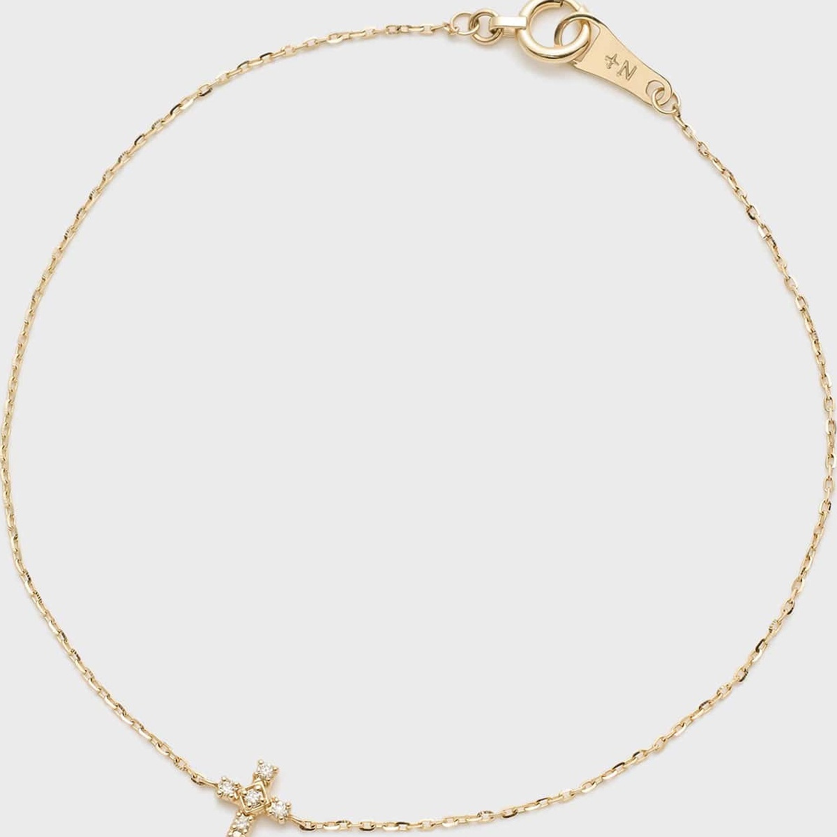 【Tiny Motif】K10ダイヤモンドブレスレット(0.02ct)／ノジェス（NOJESS）