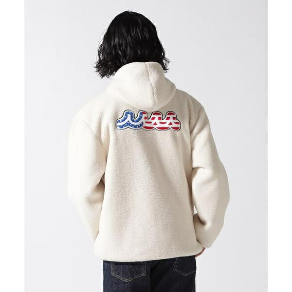 muta MARINE／ムータ マリン／別注Boa Reversible Blouson／ロイヤルフラッシュ（ROYAL FLASH）