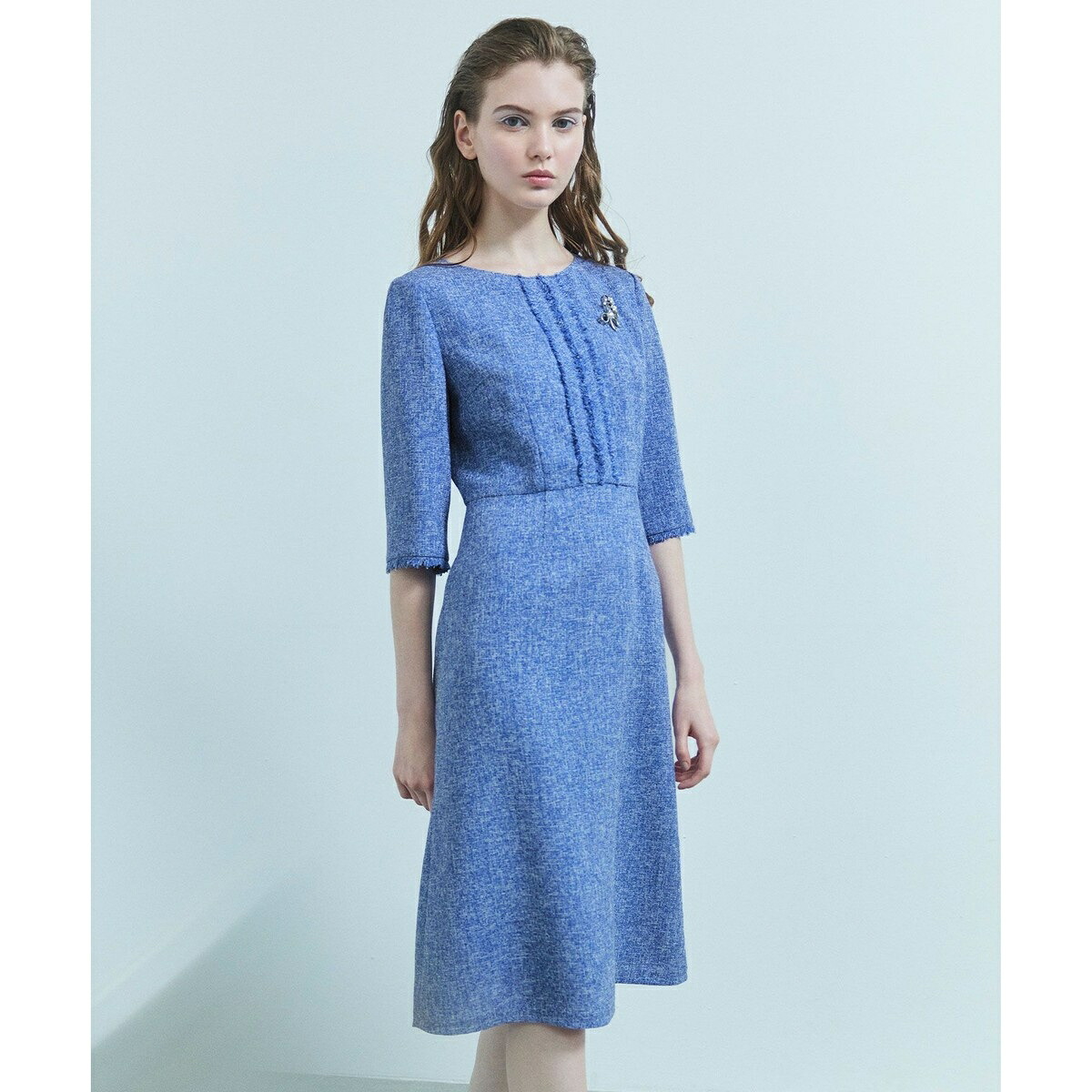 【洗える】MIST TWEED ドレス／トッカ（TOCCA）