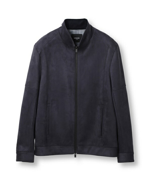 フェイクスエードストレッチダンボールジャケット／メンズビギ（MEN'S BIGI）