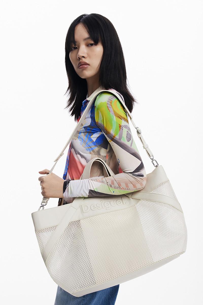 REPRISE ATENEA MESH CARISTO ショッピングバッグ／デシグアル（Desigual）｜丸井（マルイ）店