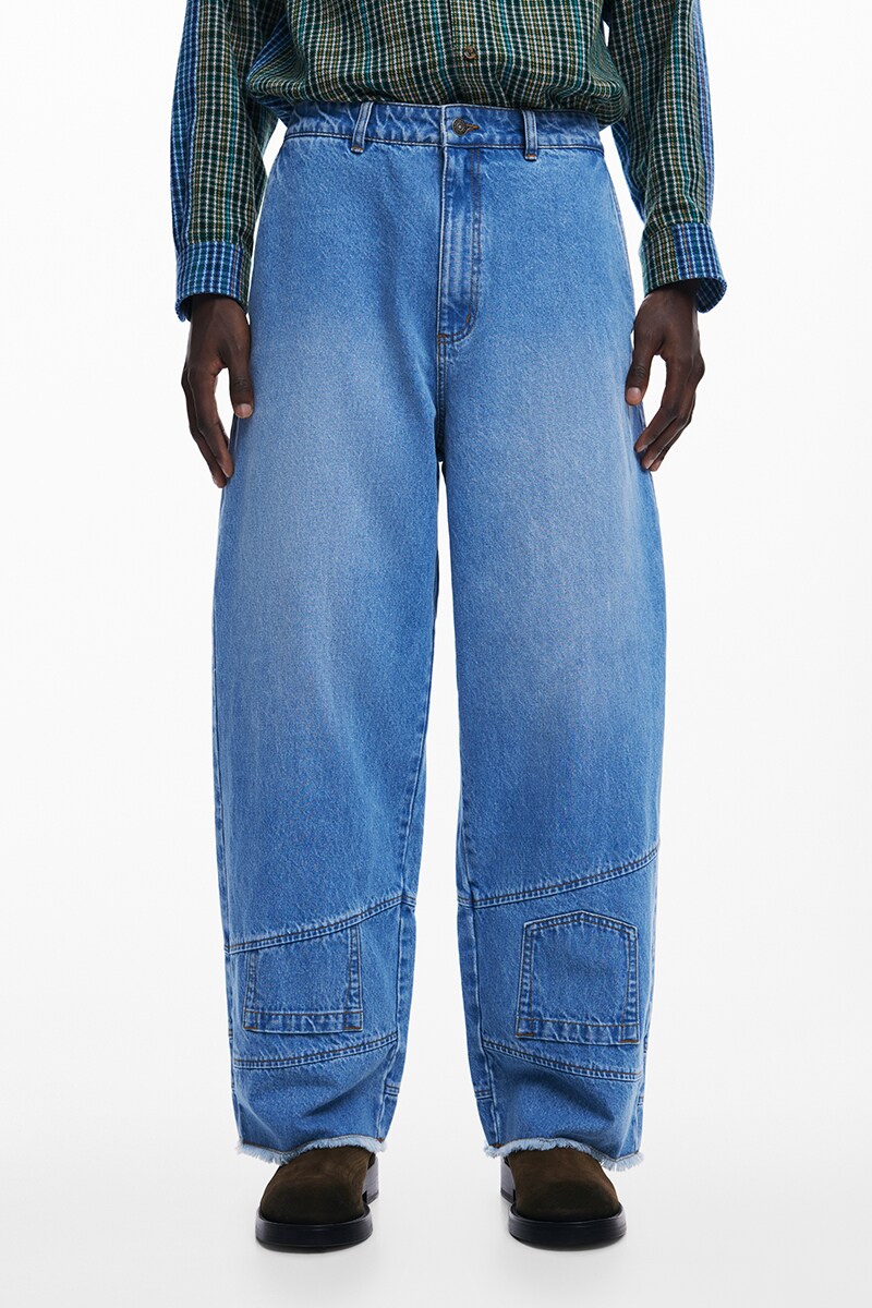 楽天市場】BRIAN デニムロングパンツ／デシグアル（Desigual） : 丸井