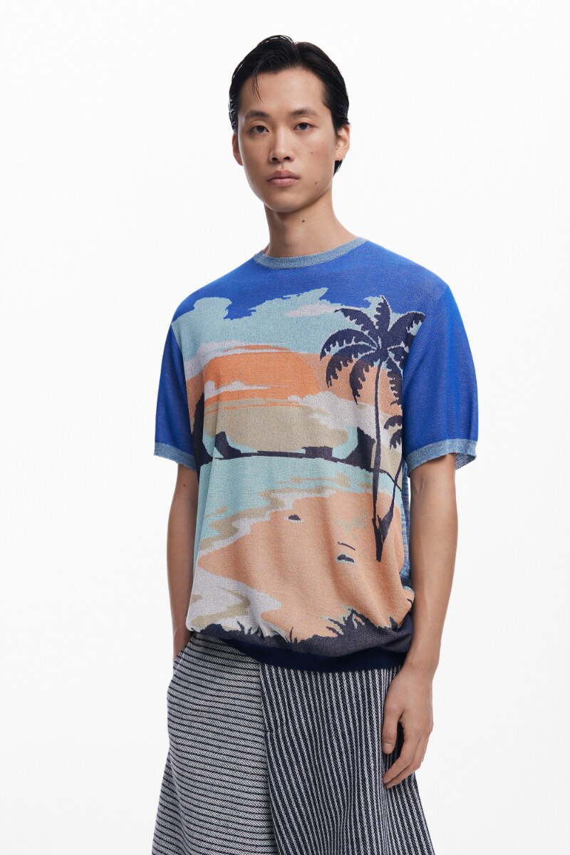 SALT Tシャツショートスリーブ／デシグアル（Desigual）