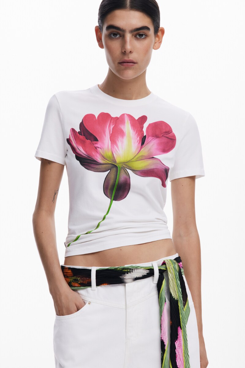 楽天市場】波モチーフ ニットTシャツ／デシグアル（Desigual