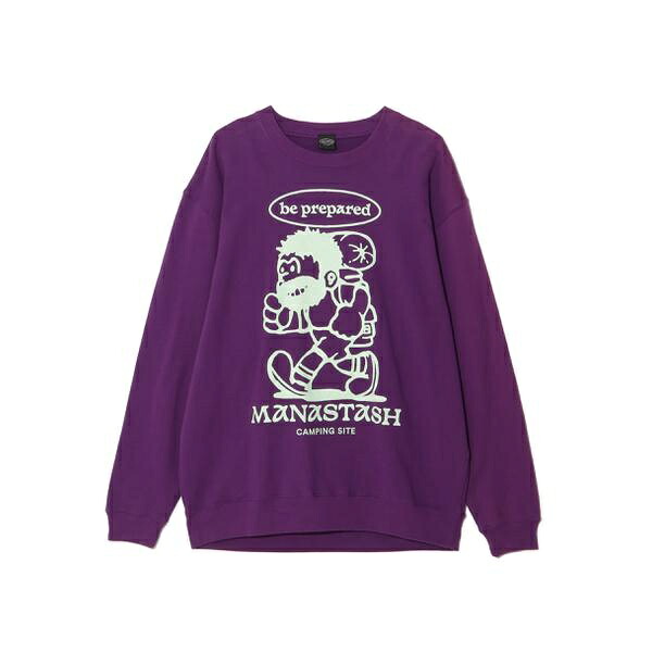 MANASTASH／マナスタッシュ／CREW SWEAT BE PREPARED／マナスタッシュ（Manastash）