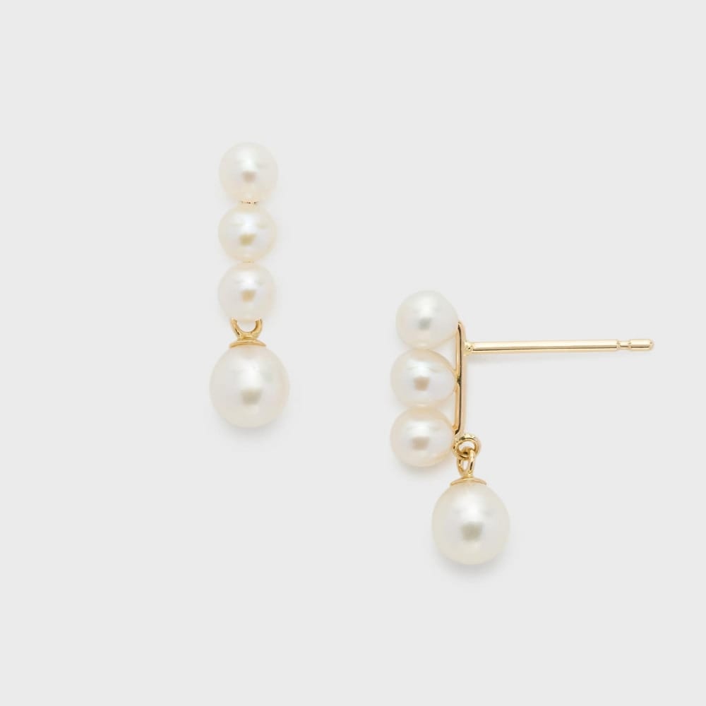 K10パールピアス／ノジェス（NOJESS）