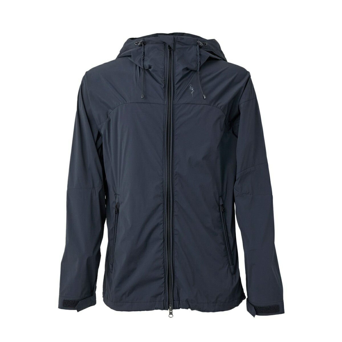 【NOIR】【撥水】【防透け】【ストレッチ】カルバック撥水ストレッチフーディージャケット／ジュン＆ロぺ（JUN＆ROPE'）