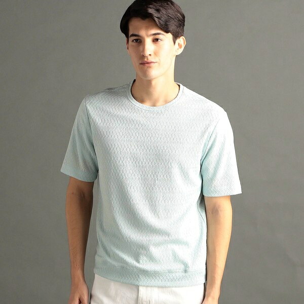 グラフィックジャカード クルーネックニットTシャツ/ムッシュニコル(MONSIEUR NICOLE)|丸井(マルイ)店