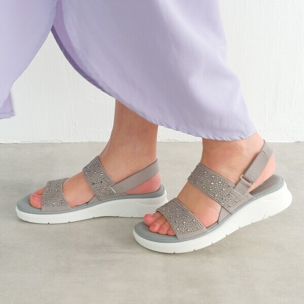 ビジュースポーツサンダル/21528／モードカオリ（MODE KAORI）