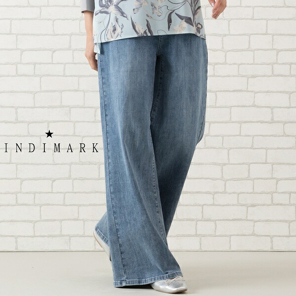 【手洗いOK・ＩＮＤＩＭＡＲＫ】ワイドストレートパンツ／ピサーノ（PISANO） 13,464円
