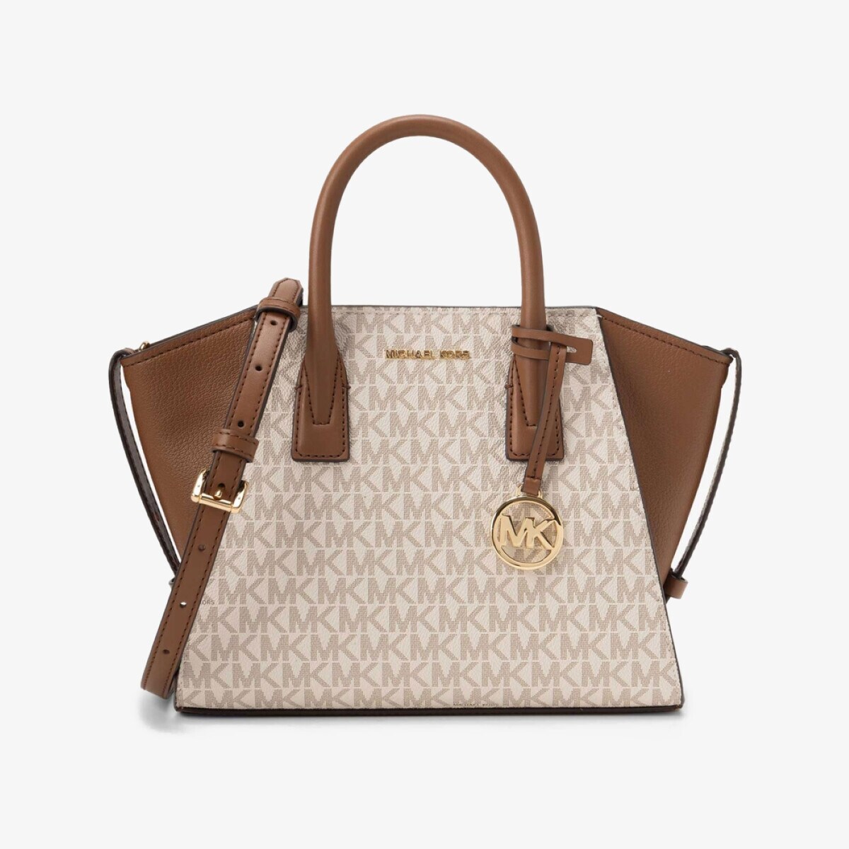 AVRIL なめし革 サッチェル スモール - MK名書き／マイケル・授業計画（Michael Kors）