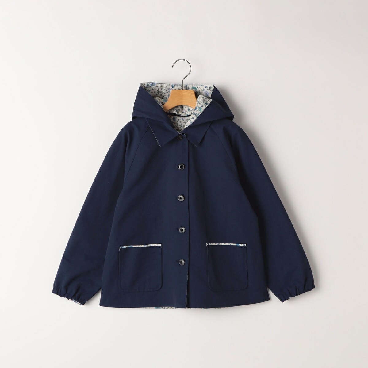 SHIPS KIDS:140～150珊 / リバティ リヴァーシブル 厚地の外套／シップス（SHIPS） キッズ・ベビー・マタニティ-コート・ジャケット