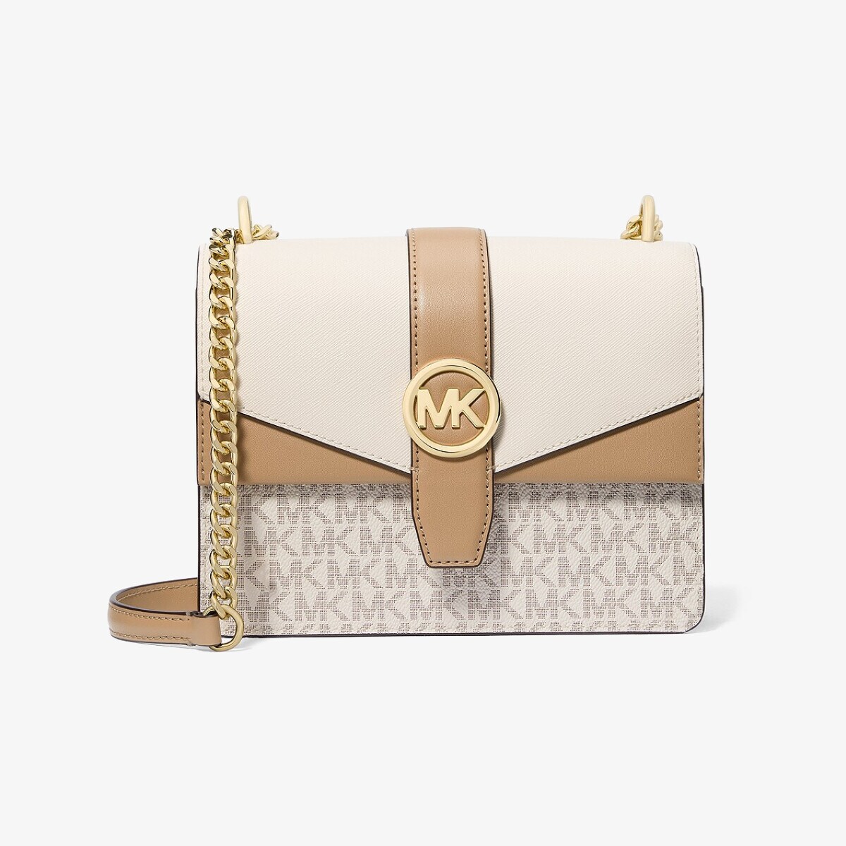 GREENWICH カラーブロック クロスボディ スモール - MKシグネチャー／マイケル・コース（Michael Kors）