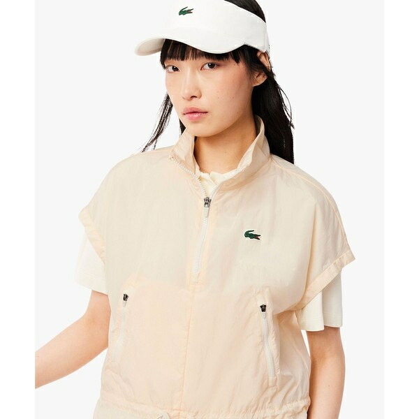 マイクロフレンチスリーブウィメンズゴルフジャケット/ラコステ(LACOSTE)|丸井(マルイ)店