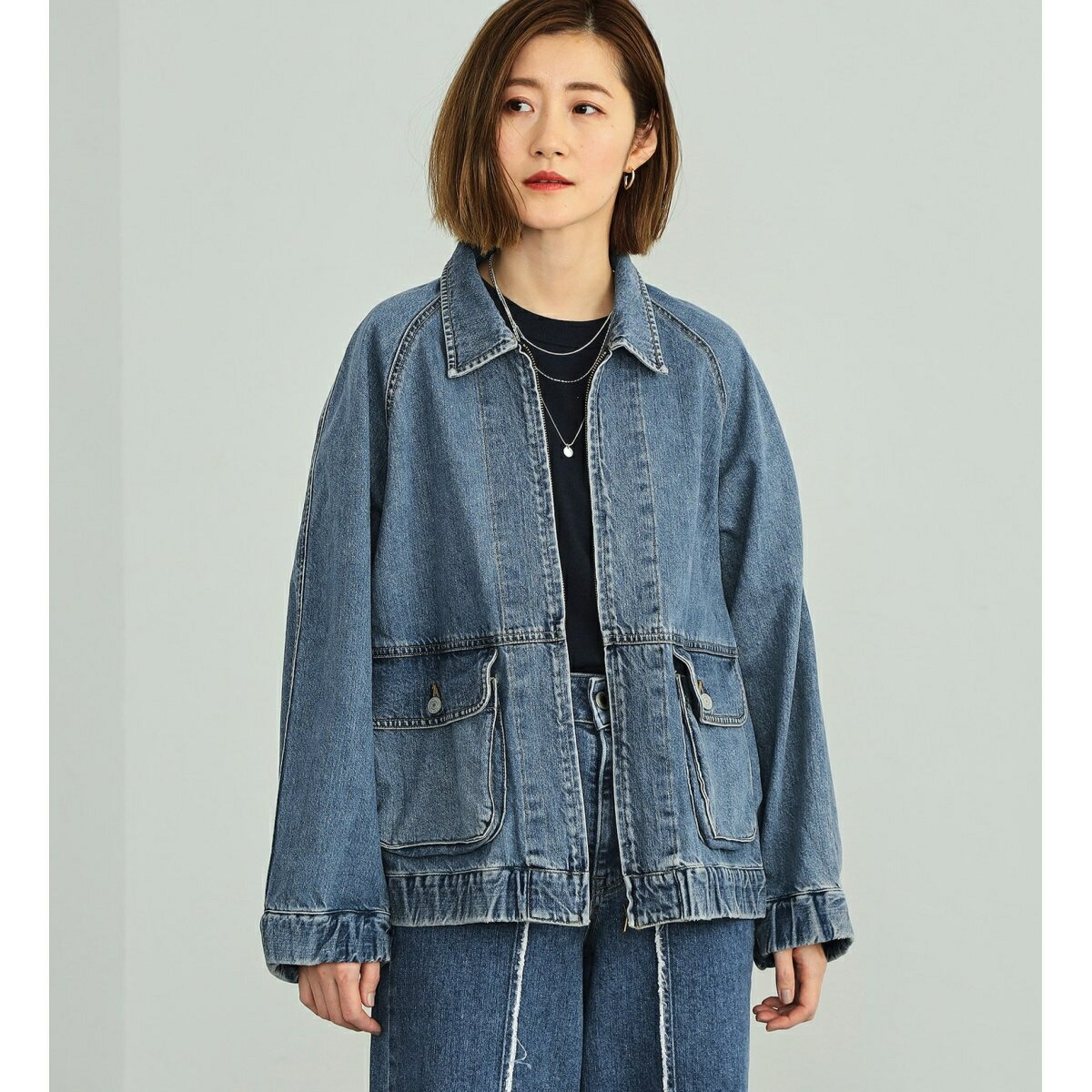 楽天市場】SOMETHING／BIG DETAIL DENIM JACKET／ナノユニバース（NANO