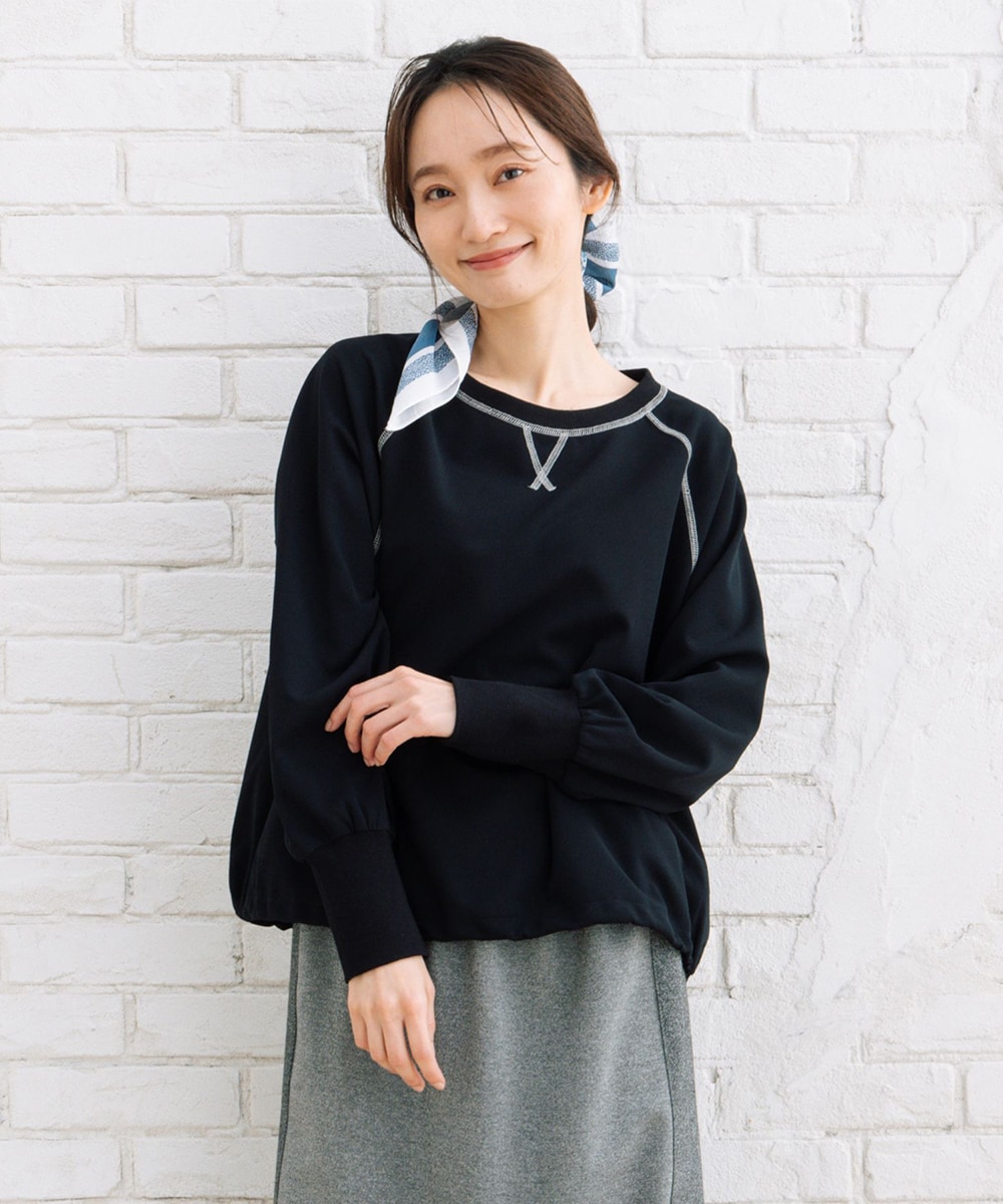 サブストリート（sab street）/【大きいサイズ】 9号・15号・19号 FONTLAB カットジョーゼット配色ステッチブラウス 楽天市場】【大きいサイズ】 9号・15号・19号 FONTLAB カットジョー