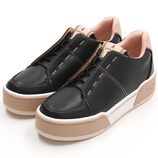 厚底レースアップスニーカー／ランバン オン 青碧（LANVIN en Bleu）