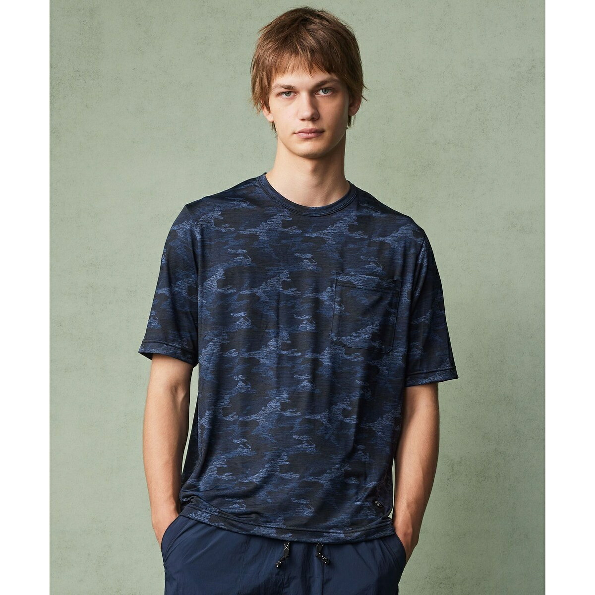 【接触冷感】クールスキンガード Tシャツ／ジョセフアブード（JOSEPH ABBOUD）