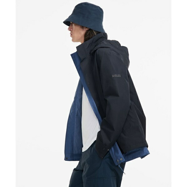 GORE-TEX ゴアテックス 防水 防風 透湿 フーデッドジャケット／エーグル（AIGLE）