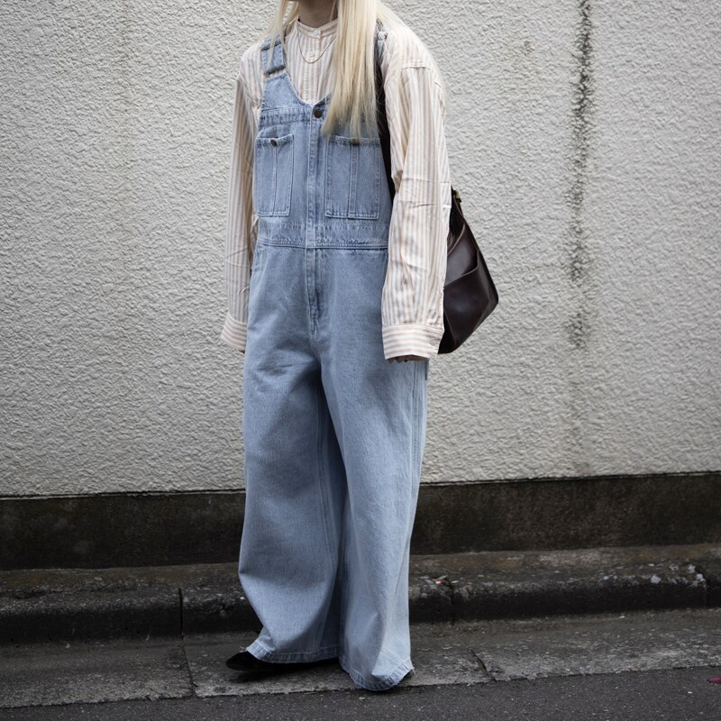 楽天市場】HATSKI ハツキDenim Overall【送料無料】【あす楽対応