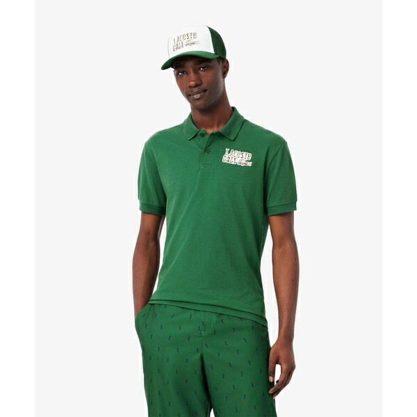 ラコステゴルフワッペンポロシャツ／ラコステ（LACOSTE）