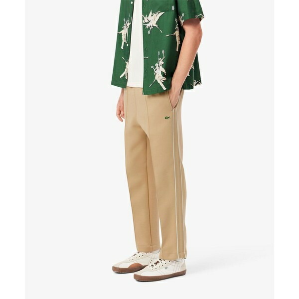 サイドテーピングダブルフェイススェットパンツ／ラコステ（LACOSTE）
