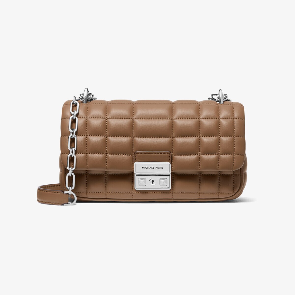 TRIBECA キルテッドレザー ショルダー スモール/マイケル・コース(Michael Kors)