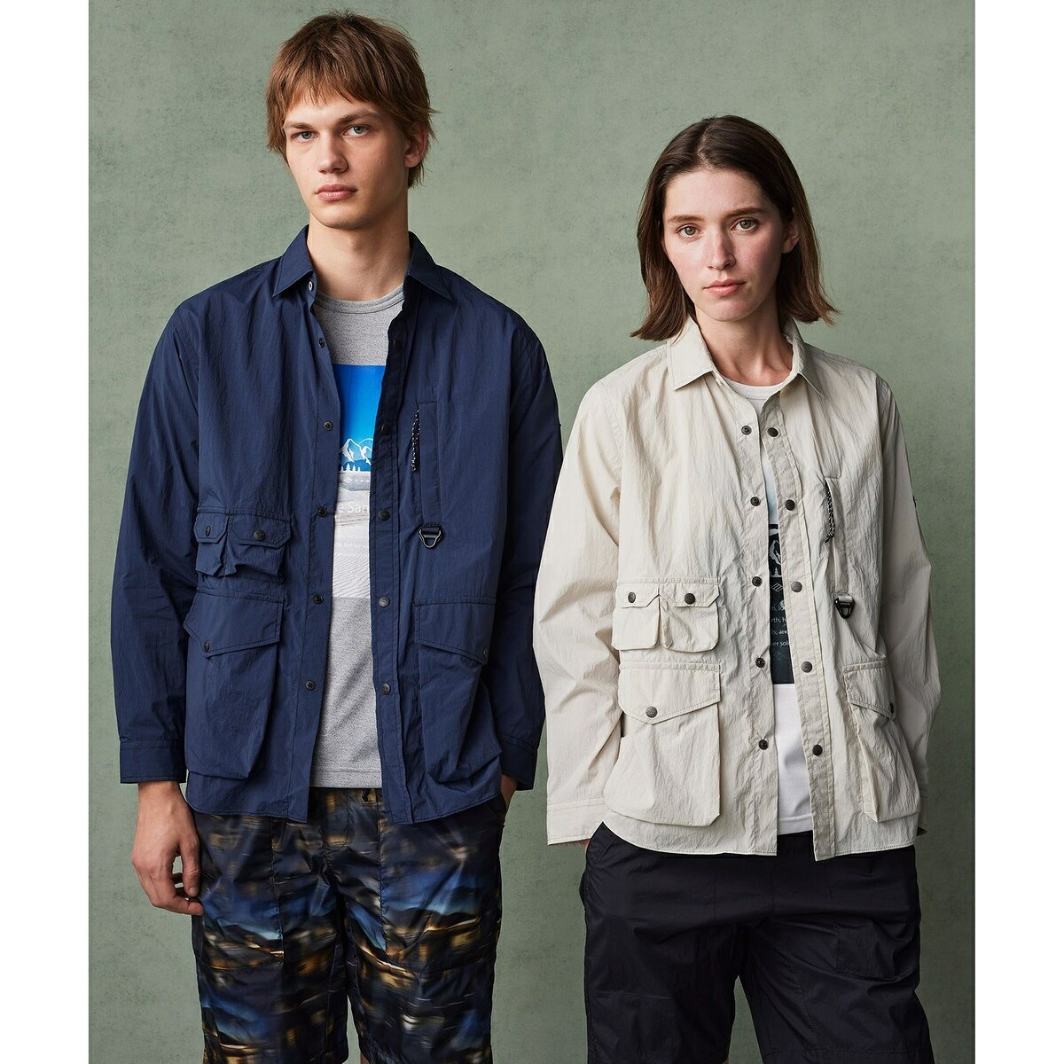 【軽量/ストレッチ/ECO撥水】ライトワッシャーストレッチ アウトドア シャツ/ジョセフアブード(JOSEPH ABBOUD)|丸井(マルイ)店