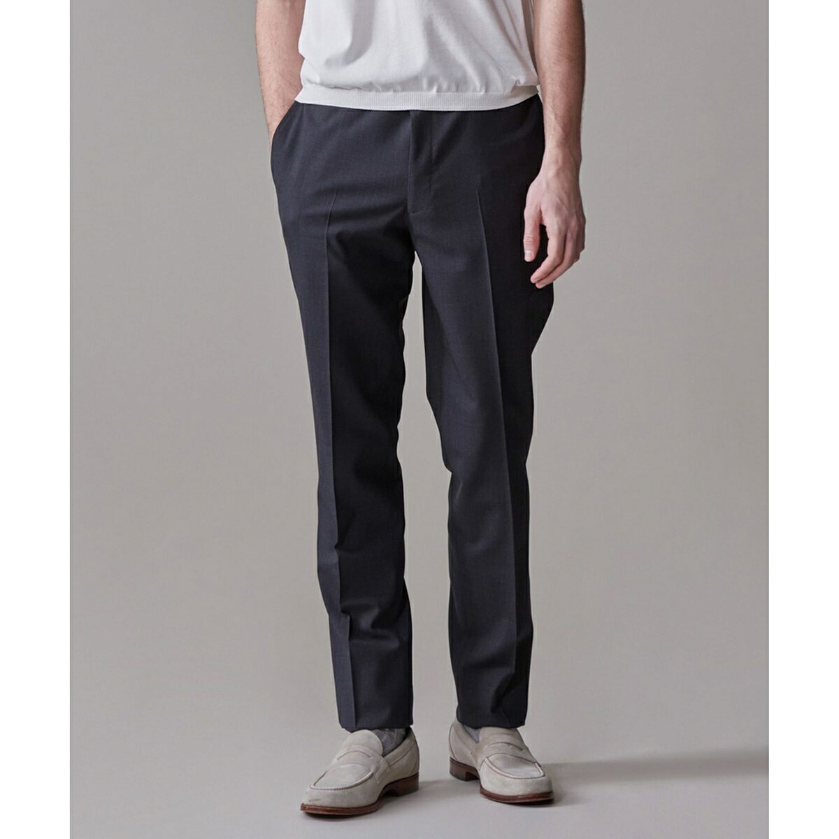 【Peppin Merino Comfort】【ウォッシャブル可 / 折り目加工】プレーンウィーヴ ／Ｊプレス（J.PRESS）｜丸井（マルイ）店