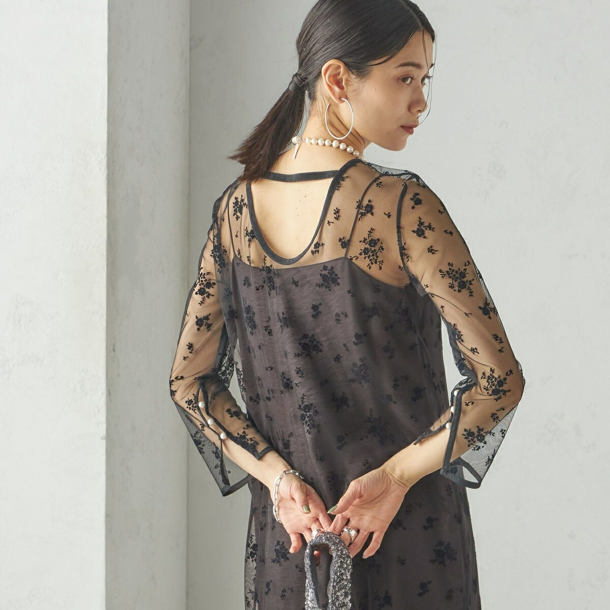 kaene　ラメチュールメロウドレス　URBAN RESARCH 楽天市場】kaene ラメチュールメロウドレス／アーバンリサーチ