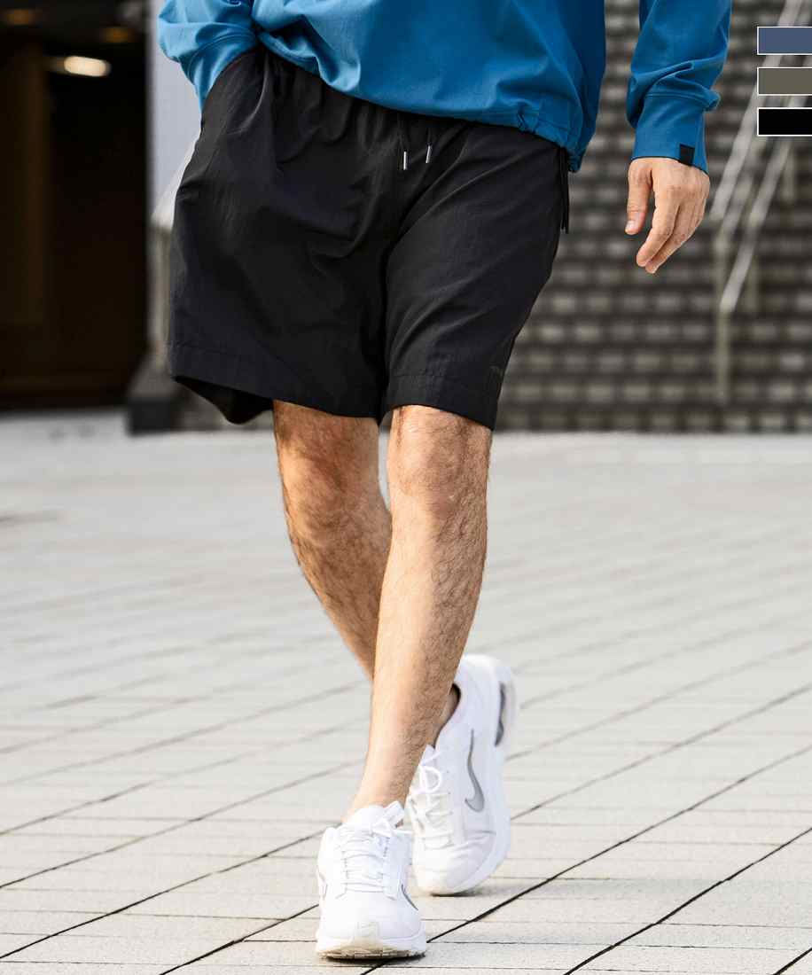 +phenix )WASHER HALF PANTS ワッシャーハーフパンツ(撥水加工)／プラスフェニックス（plus phenix）