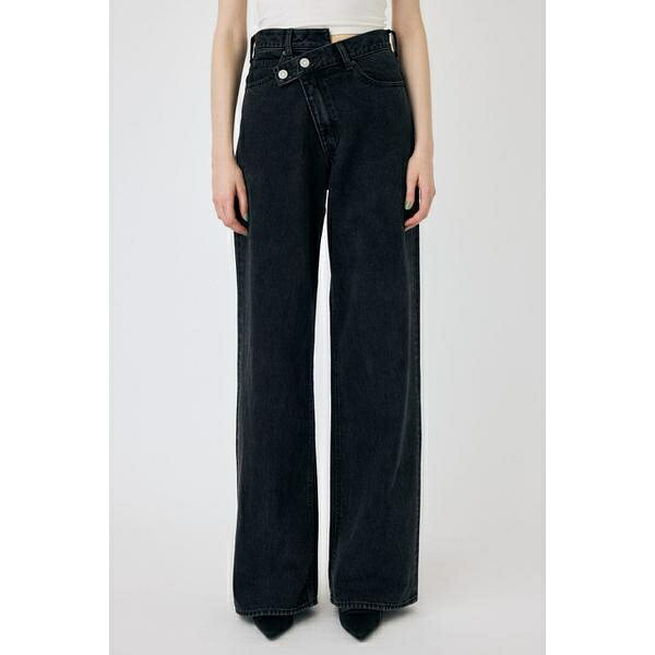 CROSS WAIST WIDE STRAIGHT／マウジー（MOUSSY）