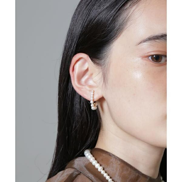 RAGBAG／Freshwater Pearl Earrings／ナノユニバース（NANO universe）
