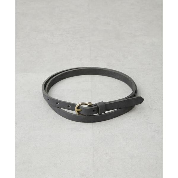 Martin Faizey／0.5 inch Shackle Belt_Nubuck／ナノユニバース（NANO universe）