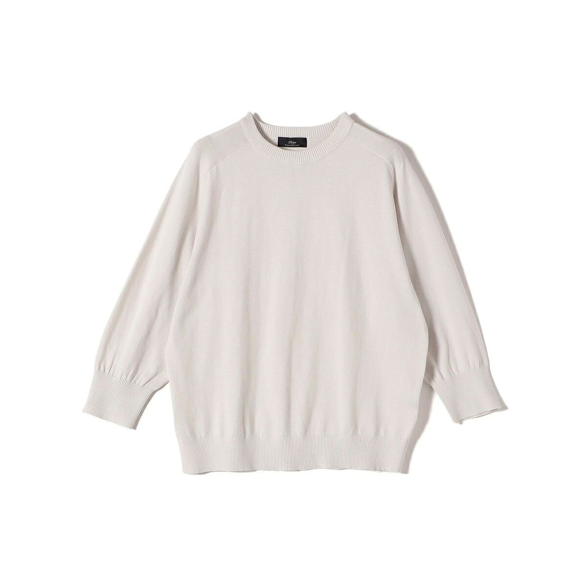 SHIPS Primary Navy Label:SUVIN ドルマン プルオーバー／シップス（SHIPS）