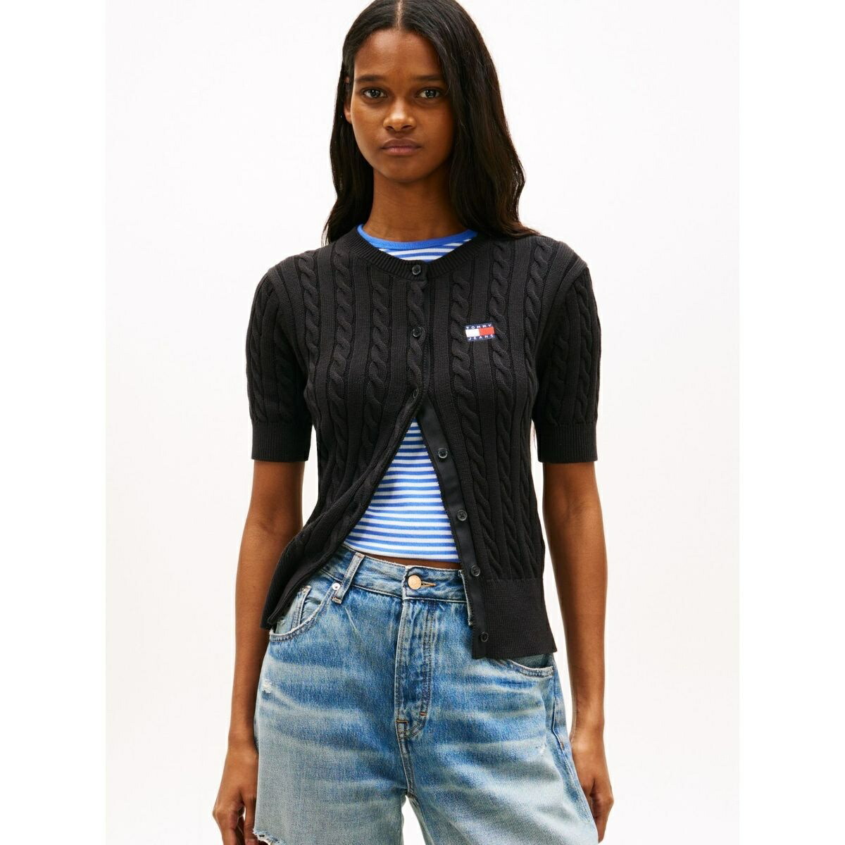 サマーケーブルカーディガン／トミー ジーンズ（TOMMY JEANS） 11,154円