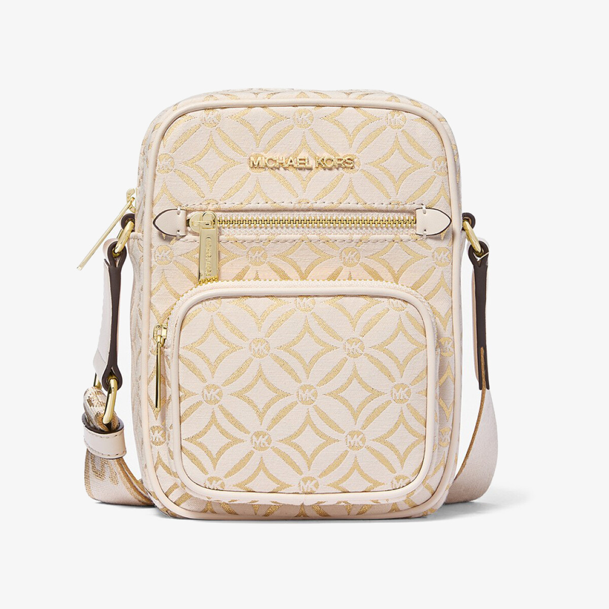 JET SET ITEM メタリック ロゴ ジャカード クロスボディ ミディアム／マイケル・コース（Michael Kors） 8,237円