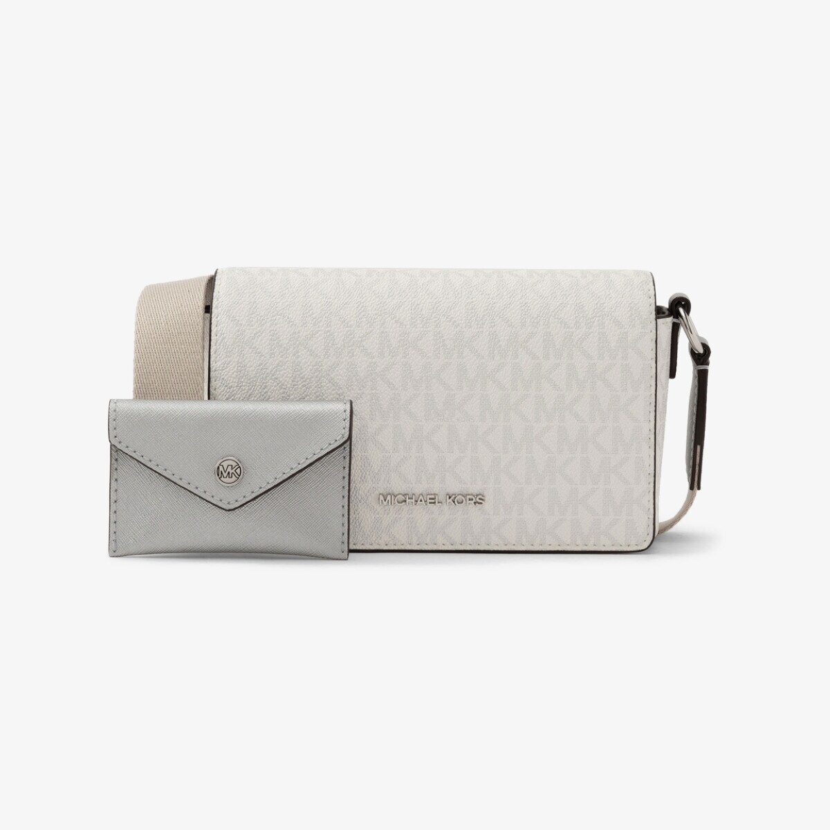 VINCENT クロスボディ ウィズ ロゴ カードケース スモール - MKシグネチャー／マイケル・コース（Michael Kors）｜丸井（マルイ）店
