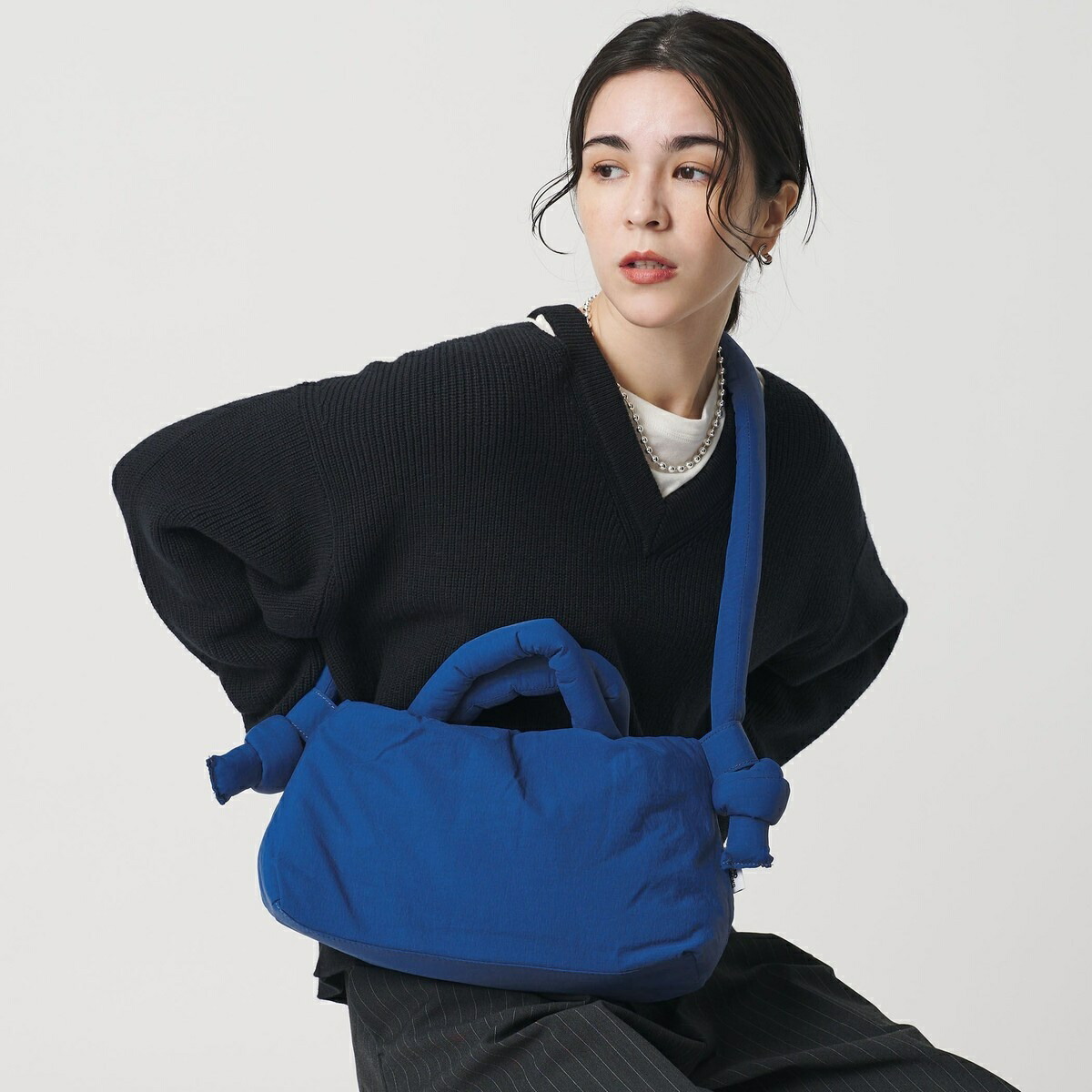 ＜OLEND＞ONA ミニ ソフト ショルダーバッグ／ビューティー＆ユース ユナイテッドアローズ（BEAUTY＆YOUTH）