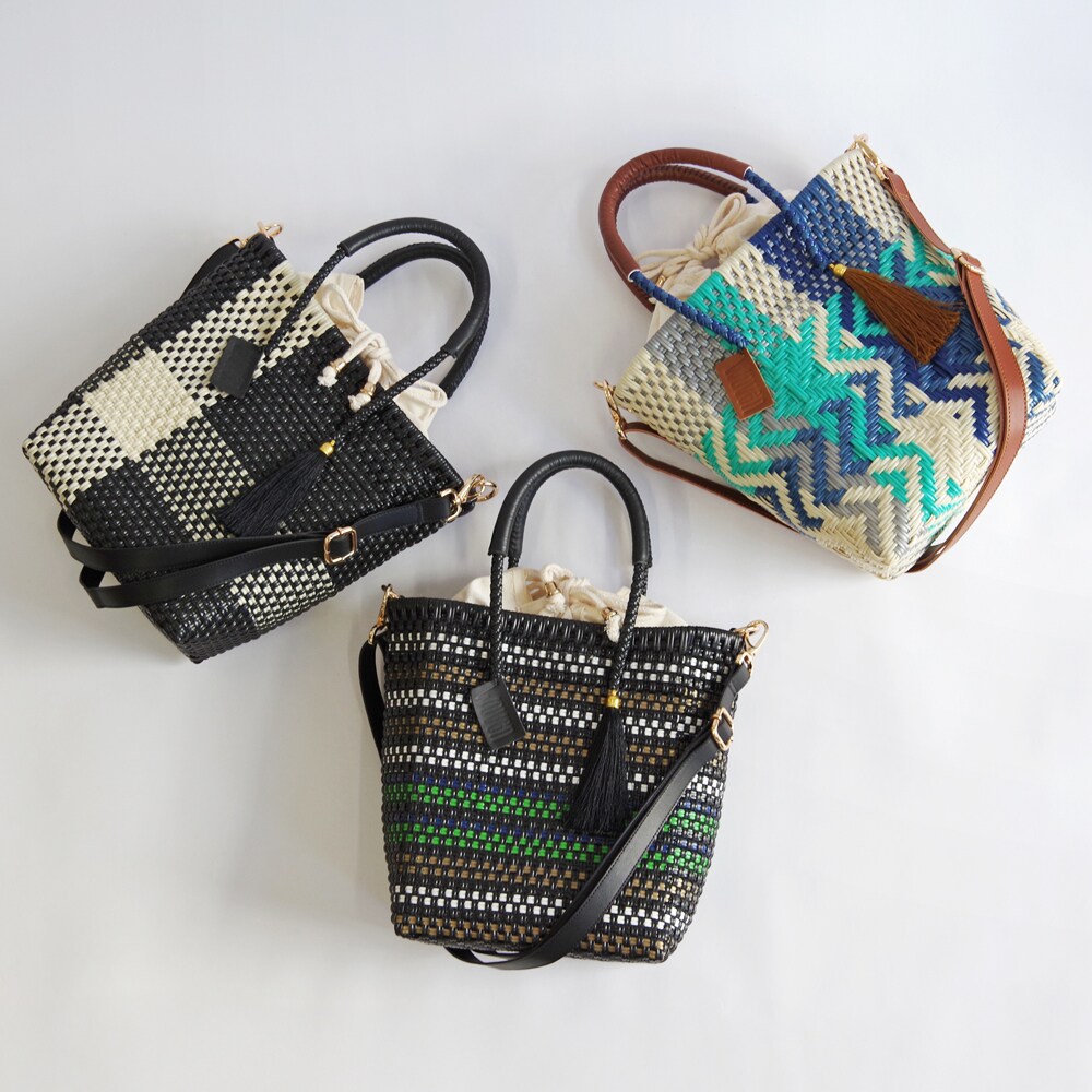 WOVEN (ウーヴン) / メキシコ製 ショルダートート 2WAY ミニバッグ メルカドバッグ/ウーヴン(WOVEN)|丸井(マルイ)店