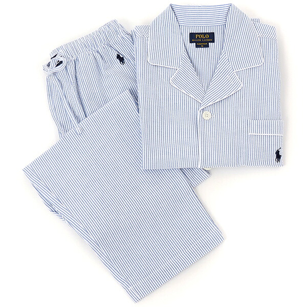 シアサッカーパジャマ/ポロ ラルフ ローレン(POLO RALPH LAUREN)|丸井(マルイ)店