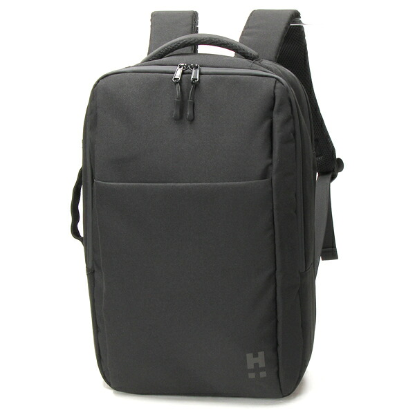 【SIFFLER/HAPITAS PLUS】ビジネス 撥水加工 抗菌加工 スクエア型リュック15L／シフレ（siffler）