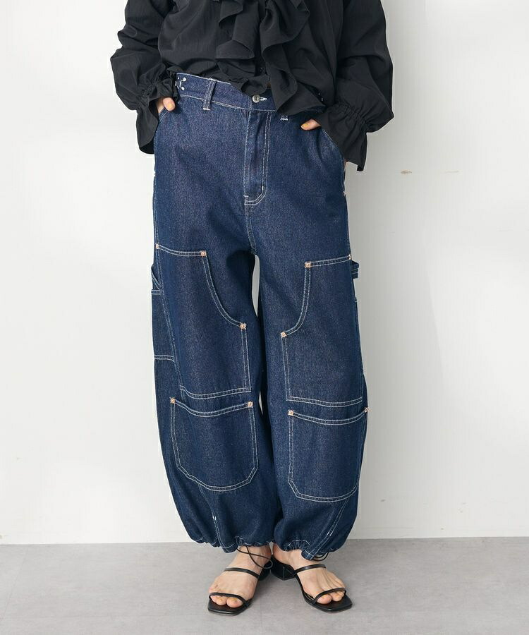 楽天市場】【DSC】パール刺繍デニムパンツ／ダブルスタンダード