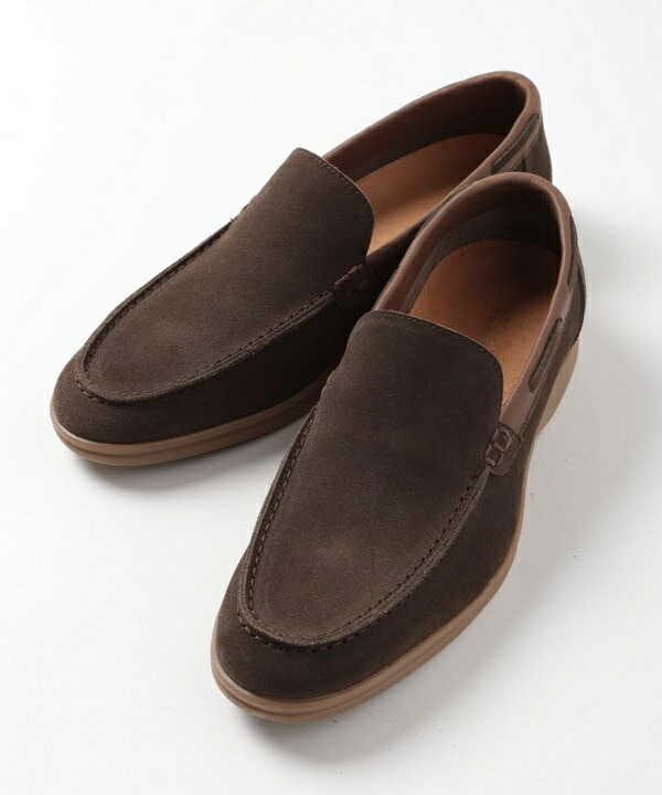【FILIPE SHOES x CROWDED CLOSET】モカシンスウェードスニーカー／クラウデッドクローゼット（CROWDED CLOSET）