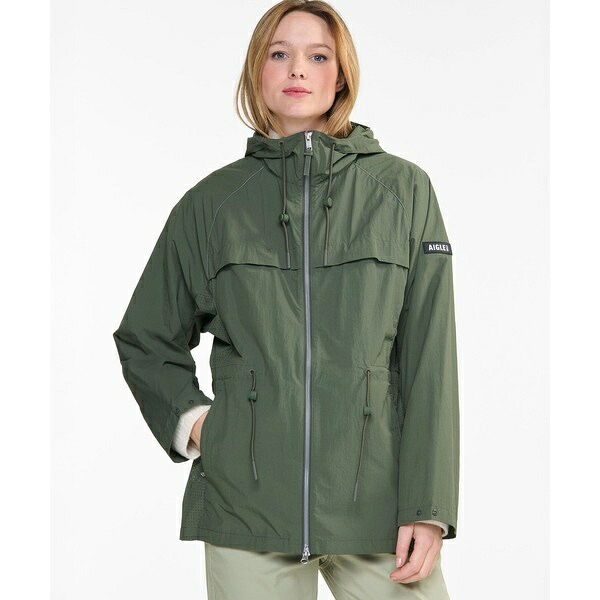 軽量 撥水 UVカット パッカブル ライトウェイトフーデッドナイロンジャケット／エーグル（AIGLE）｜丸井（マルイ）店
