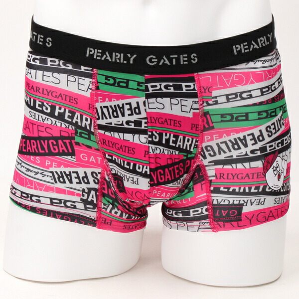 PEARLY GATES - パーリーゲイツ  パプリカ　パンツ モザイクパフブリスター ロゴ柄パンツ ＜ロゴ柄＞ | PEARLY