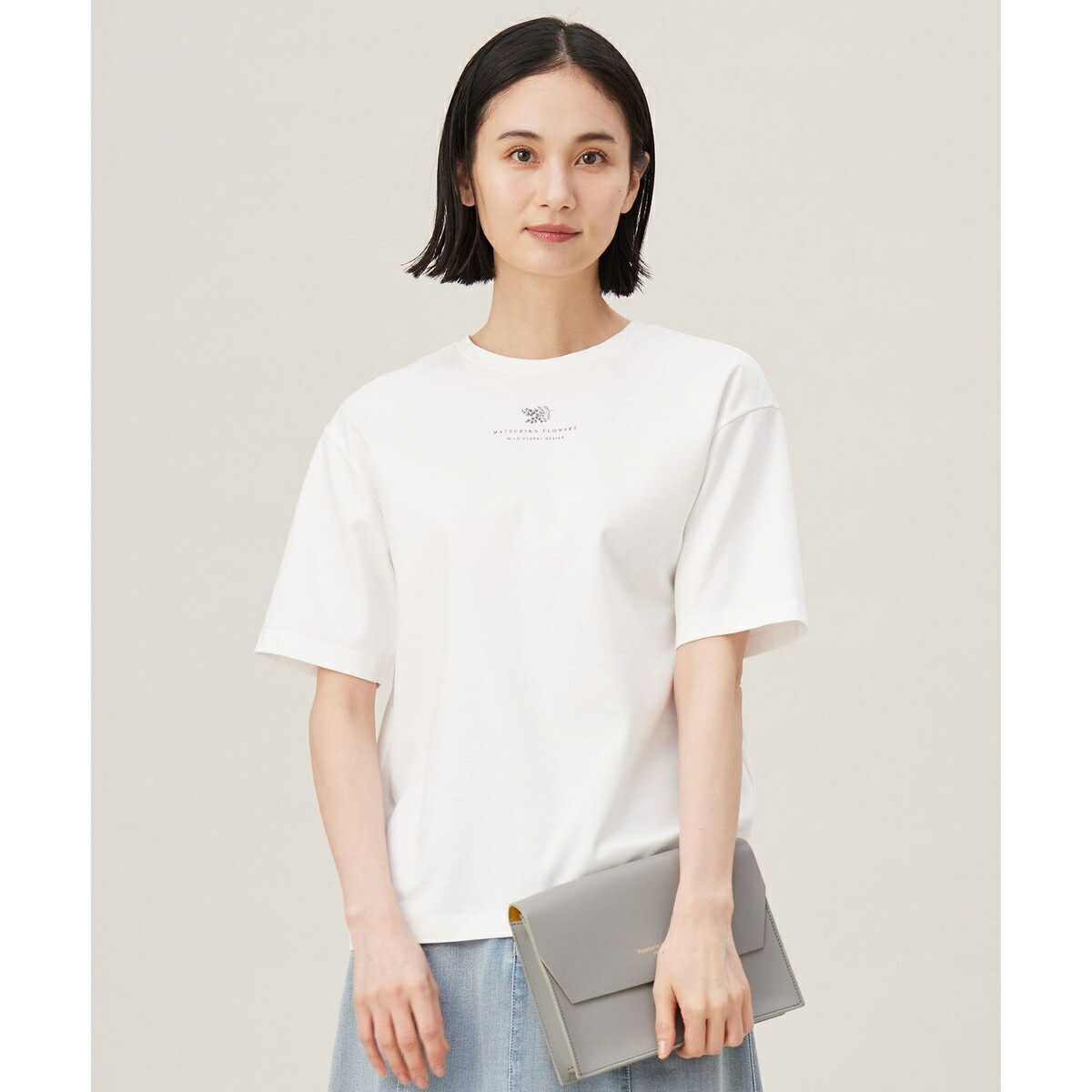 【洗える】レタード Tシャツ／自由区（JIYU-KU） 6,607円
